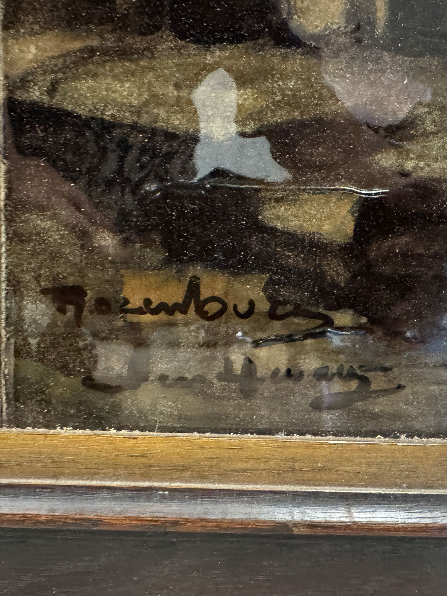 Rozenburg tile tableau, depicting Haarlem after Klinkenberg, painted by Daniel Harkink - Image 3